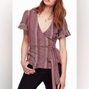 Free People wrap top